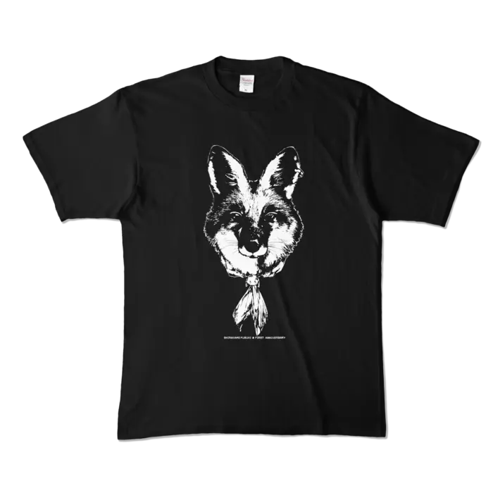 Shirakami Fubuki - Clothes - T-shirts - VTuber Size-XL