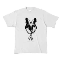 Shirakami Fubuki - Clothes - T-shirts - VTuber Size-XL