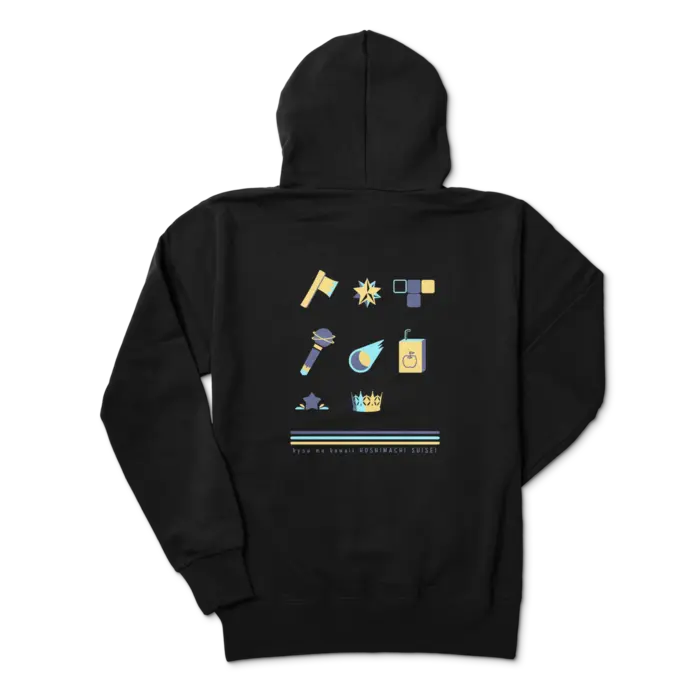 Hoshimachi Suisei - Clothes - Hoodie - VTuber Size-M