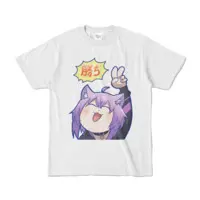 Nekomata Okayu - Clothes - T-shirts - VTuber Size-S