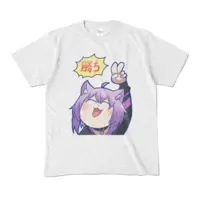 Nekomata Okayu - Clothes - T-shirts - VTuber Size-M