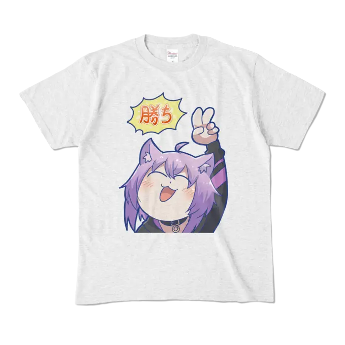 Nekomata Okayu - Clothes - T-shirts - VTuber Size-M
