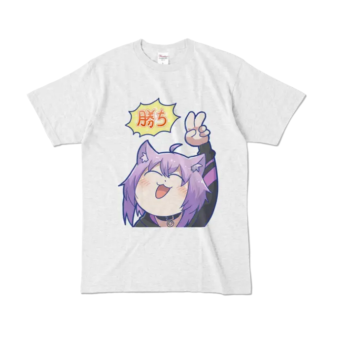 Nekomata Okayu - Clothes - T-shirts - VTuber Size-L