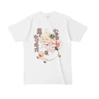 Tsunomaki Watame - Clothes - T-shirts - VTuber Size-L