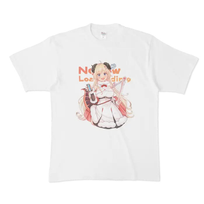 Tsunomaki Watame - Clothes - T-shirts - VTuber Size-XL