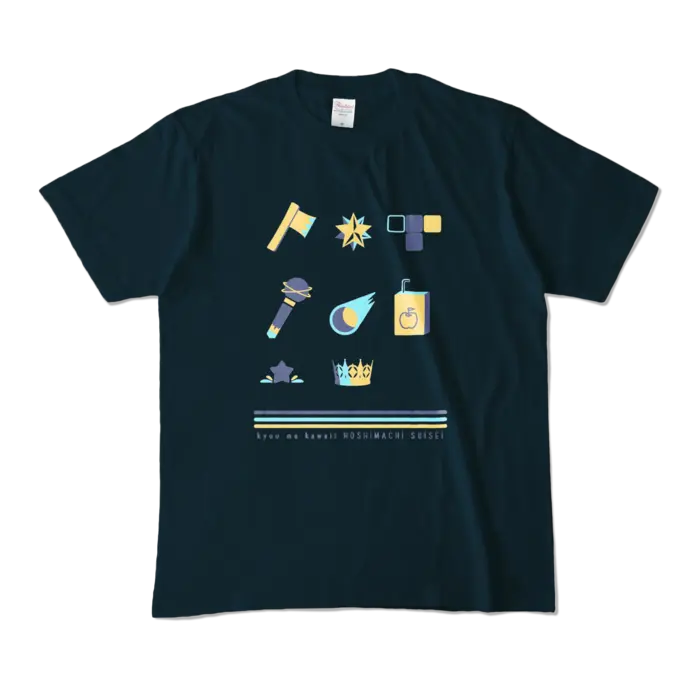 Hoshimachi Suisei - Clothes - T-shirts - VTuber Size-M