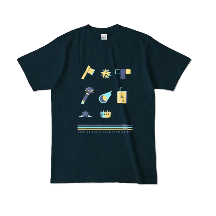 Hoshimachi Suisei - Clothes - T-shirts - VTuber Size-L