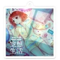 赤坂まさか - Acrylic Key Chain - Key Chain - VTuber Size-50 x 50 (mm)