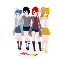 赤坂まさか - Acrylic stand - VTuber Size-100x100mm