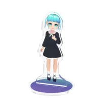 猫兎ひきこ - Acrylic stand - VTuber Size-70x70mm