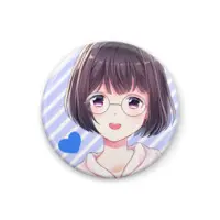 乾物ひもの - Badge - VTuber Size-32mm