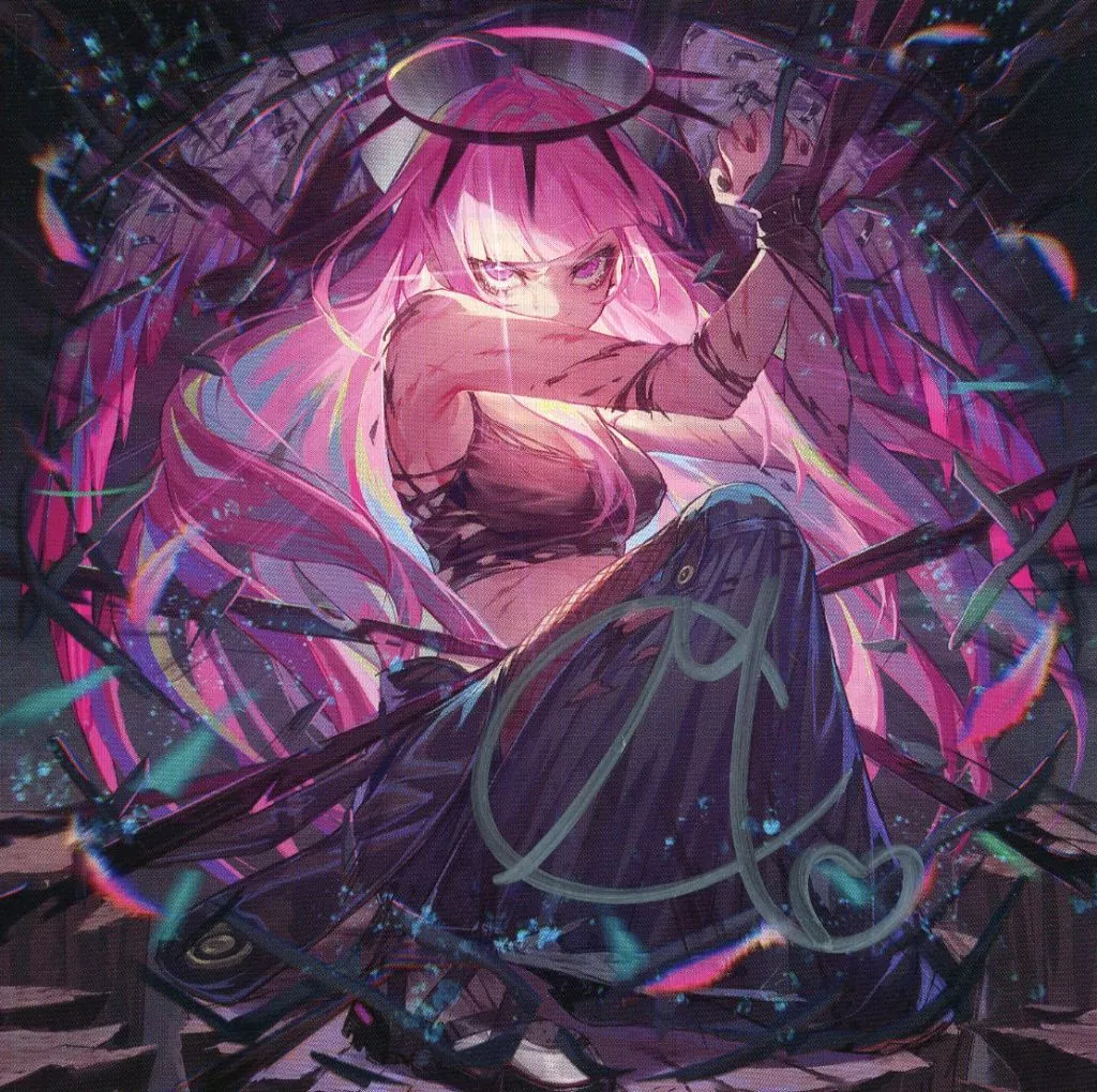 Mori Calliope - Hand-signed - Character Card - hololive