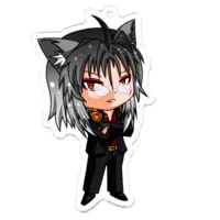 陰光猫目 - Acrylic Key Chain - Key Chain - VTuber