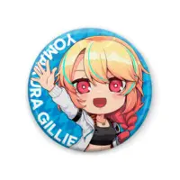 Yomakura Gillie - Badge - VTuber Size-57mm