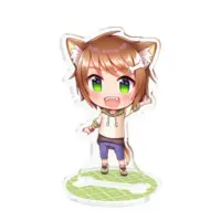 戌宮うり - Acrylic stand - VTuber Size-70x70mm