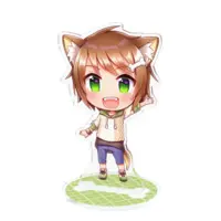 戌宮うり - Acrylic stand - VTuber Size-100x100mm