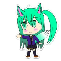 雪絵すぴか - Acrylic Key Chain - Key Chain - VTuber Size-100 x 100 (mm)