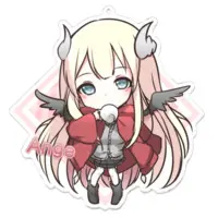 アンジュお姉さん - Acrylic Key Chain - Key Chain - VTuber Size-100 x 100 (mm)