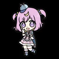 Niki Clarissa - Stickers - VTuber Size-160 x 160 (mm)