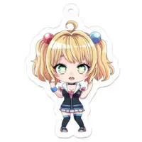 Michelle Rolo Cotton - Acrylic Key Chain - Key Chain - VTuber Size-50 x 50 (mm)