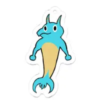 たつのこ - Acrylic Key Chain - Key Chain - VTuber Size-50 x 50 (mm)