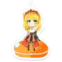 蜂乃蜜味 - Acrylic Key Chain - Key Chain - VTuber Size-50 x 50 (mm)