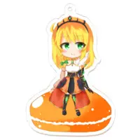 蜂乃蜜味 - Acrylic Key Chain - Key Chain - VTuber Size-70 x 70 (mm)