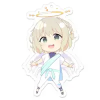 甘咲きな粉 - Acrylic Key Chain - Key Chain - VTuber Size-70 x 70 (mm)