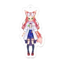 久瑠璃桜華 - Acrylic Key Chain - Key Chain - VTuber Size-50 x 50 (mm)