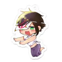 秋里夢女子 - Acrylic Key Chain - Key Chain - VTuber Size-50 x 50 (mm)