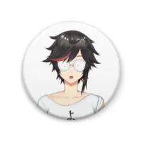 秋里夢女子 - Badge - VTuber Size-57mm