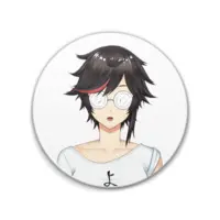 秋里夢女子 - Badge - VTuber Size-76mm