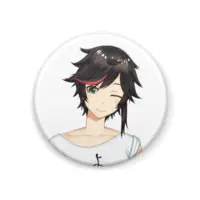 秋里夢女子 - Badge - VTuber Size-44mm