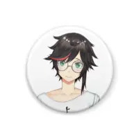秋里夢女子 - Badge - VTuber Size-32mm