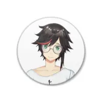 秋里夢女子 - Badge - VTuber Size-38mm