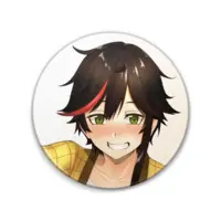 秋里夢女子 - Badge - VTuber Size-76mm