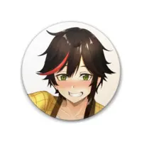 秋里夢女子 - Badge - VTuber Size-88mm