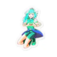 葦原ヨミ - Stickers - VTuber Size-100 x 100 (mm)