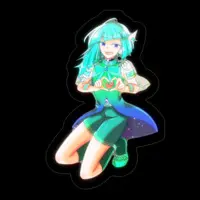 葦原ヨミ - Stickers - VTuber Size-100 x 100 (mm)