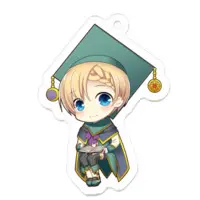 文本ヒビキ - Acrylic Key Chain - Key Chain - VTuber Size-50 x 50 (mm)