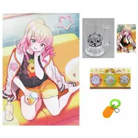Momosuzu Nene - Birthday Merch Complete Set - Postcard - Tapestry - Acrylic Art Plate - Badge - hololive