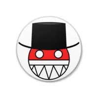 怪盗ファウスト - Badge - VTuber Size-38mm