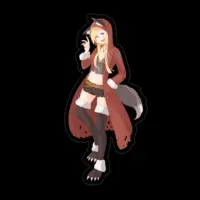 嘆きのアリア - Stickers - VTuber Size-100 x 100 (mm)