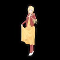 嘆きのアリア - Stickers - VTuber Size-100 x 100 (mm)