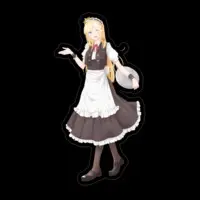 嘆きのアリア - Stickers - VTuber Size-100 x 100 (mm)