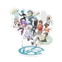Kasukabe Tsukushi & Todoki Uka - Acrylic stand - VTuber Size-70x70mm