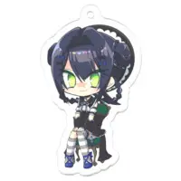 藍原八千夜 - Acrylic Key Chain - Key Chain - VTuber Size-50 x 50 (mm)