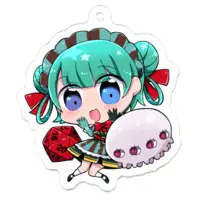 ねこパルフェ - Acrylic Key Chain - Key Chain - VTuber Size-50 x 50 (mm)