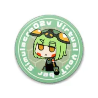 志村くる - Badge - VTuber Size-88mm