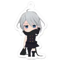 クロル - Acrylic Key Chain - Key Chain - VTuber Size-50 x 50 (mm)